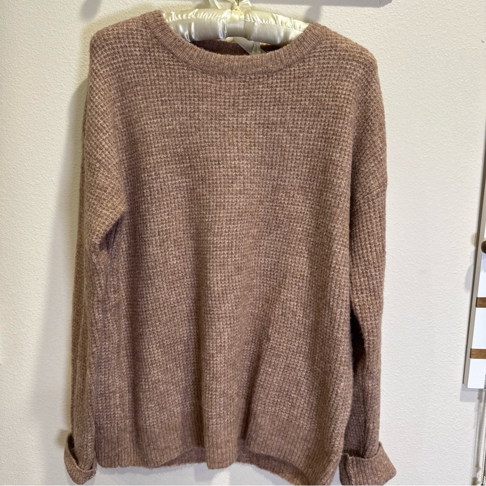 Pink Clover Mauve Women's Crew Neck Sweater